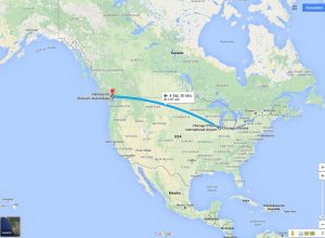 Flug Chicago - Vancouver