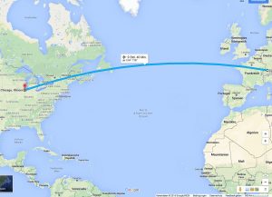 Flug Zürich - Chicago